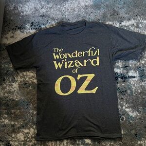HARD TO FIND!! The Wonderful Wizard of Oz Gray T-Shirt - Unisex